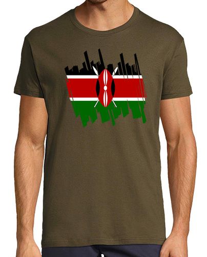 Camiseta Bandera Kenia - latostadora.com - Modalova