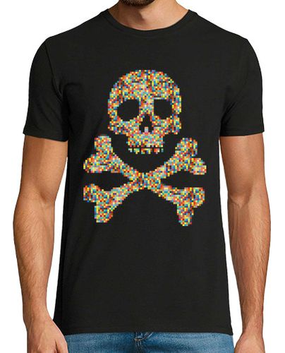 Camiseta Pixel Skull - latostadora.com - Modalova