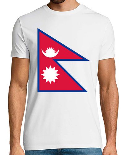 Camiseta Bandera Nepal - latostadora.com - Modalova