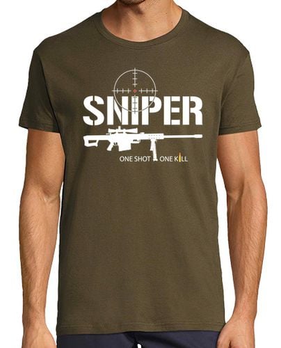 Camiseta Hombre Manga Corta Camiseta Sniper mod.1 laTostadora - latostadora.com - Modalova