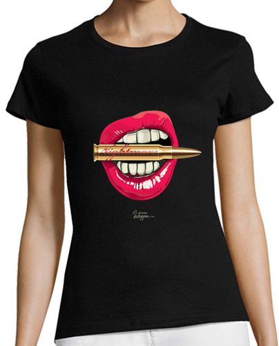 Camiseta mujer Sexy Lips - latostadora.com - Modalova