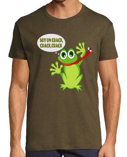 Camiseta Cooltee SOY UN CRACK,CRACK .. . Solo disponible en latostadora - latostadora.com - Modalova