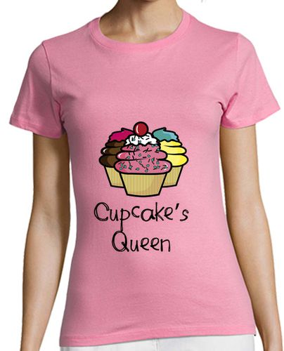 Camiseta mujer Camiseta de chicas de Cupcake's Queen - latostadora.com - Modalova
