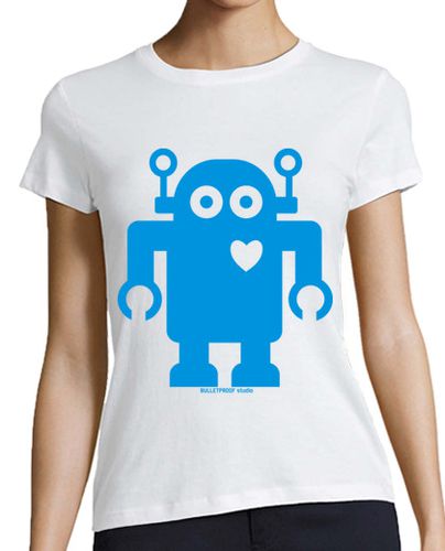 Camiseta mujer Mr. Roboto - latostadora.com - Modalova