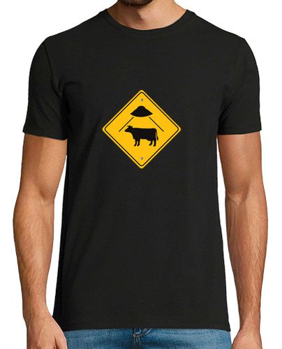 Camiseta OVNI abducción vaca - latostadora.com - Modalova