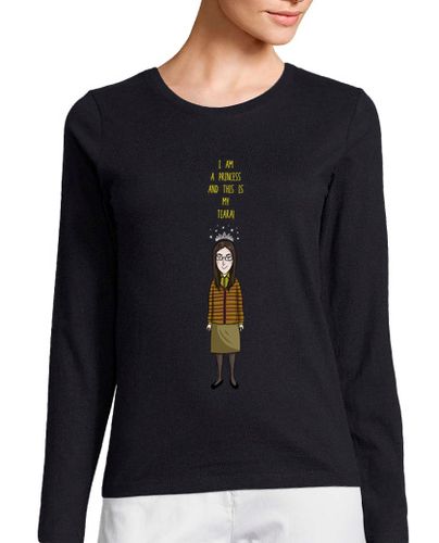 Camiseta Mujer Manga Larga Amy Farrah Fowler laTostadora - latostadora.com - Modalova