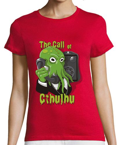 Camiseta mujer la llamada de cthulhu - latostadora.com - Modalova