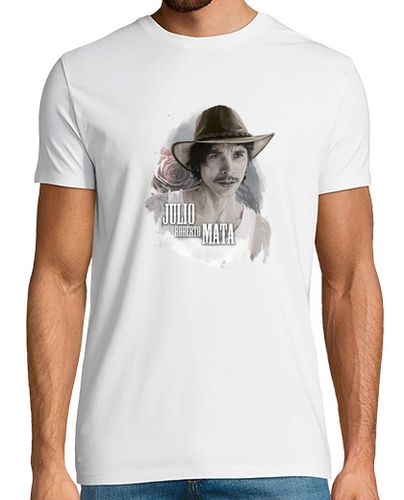 Camiseta Hombre Manga Corta Malviviendo- Julio Roberto Mata laTostadora - latostadora.com - Modalova