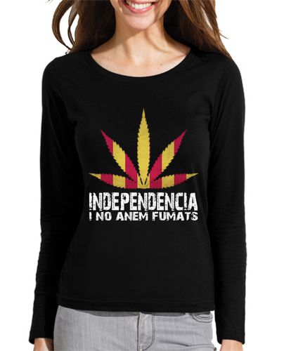 Camiseta mujer Independència i no anem fumats - latostadora.com - Modalova