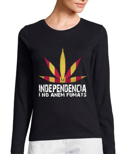 Camiseta mujer Independència i no anem fumats laTostadora - latostadora.com - Modalova