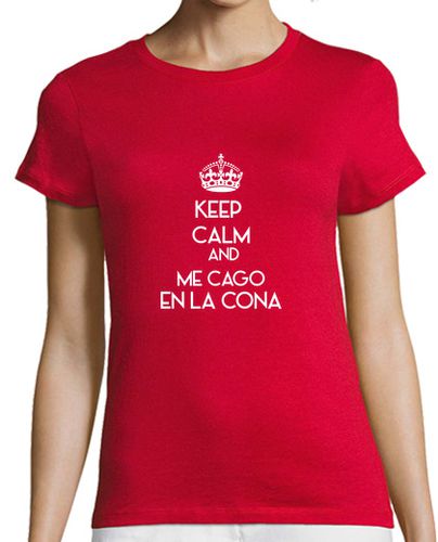 Camiseta mujer Keep calm - latostadora.com - Modalova
