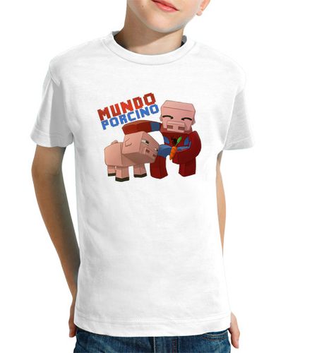 Camiseta Niño Manga Corta Mundo Porcino laTostadora - latostadora.com - Modalova