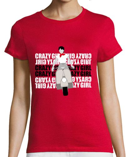Camiseta mujer Crazy Girl 1 - latostadora.com - Modalova