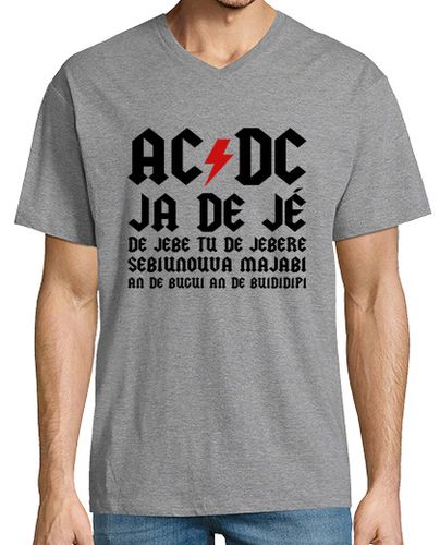 Camiseta AC/DC (versión Aserejé ) laTostadora - latostadora.com - Modalova