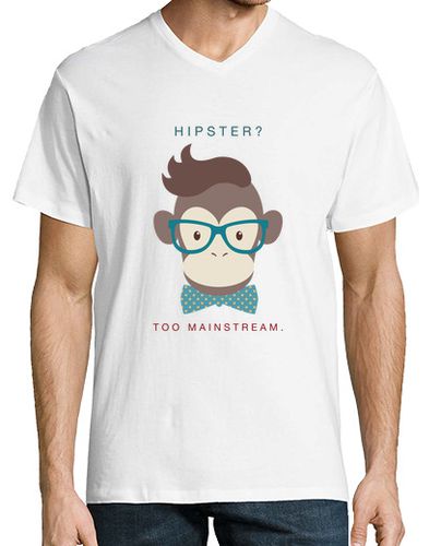 Camiseta Mono Hipster - latostadora.com - Modalova