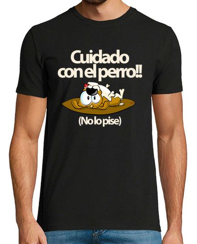 Camiseta Cuidado con el perro - latostadora.com - Modalova