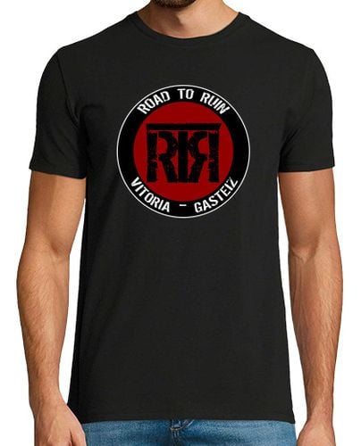 Camiseta Hombre Manga Corta (Varios colores) Road to Ruin RTR logo laTostadora - latostadora.com - Modalova