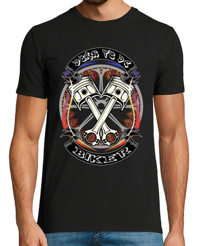Camiseta Born to be biker - latostadora.com - Modalova