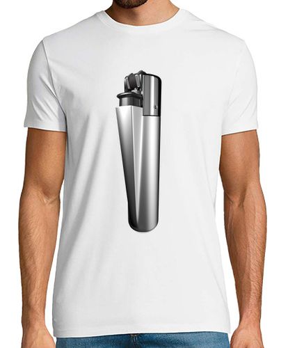Camiseta Camiseta blanca mechero plata - latostadora.com - Modalova