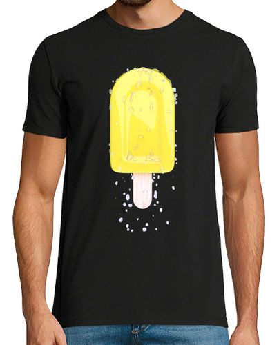 Camiseta Hombre Manga Corta Camiseta negra helado de limón laTostadora - latostadora.com - Modalova