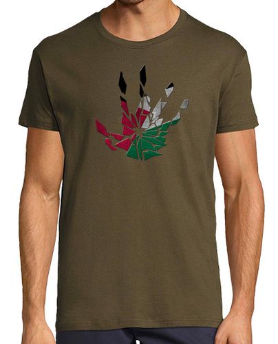 Camiseta Mano Palestina Rota - latostadora.com - Modalova