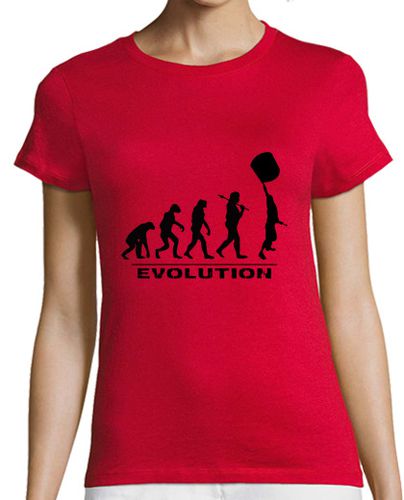 Camiseta mujer Evolution - Personalizable - latostadora.com - Modalova