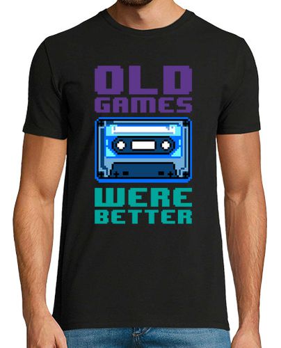 Camiseta Old games were better (cassette) - latostadora.com - Modalova