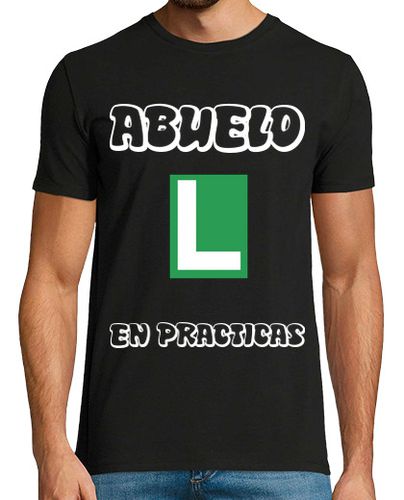 Camiseta Hombre Manga Corta ABUELO EN PRACTICAS laTostadora - latostadora.com - Modalova