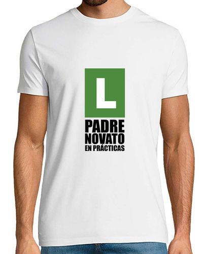 Camiseta Camiseta para hombres "padre novato en prácticas" laTostadora - latostadora.com - Modalova