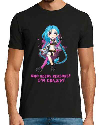 Camiseta Jinx - League of Legends - latostadora.com - Modalova