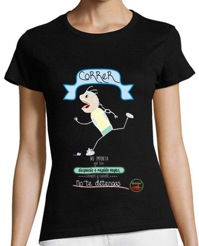 Camiseta mujer correr blanco - latostadora.com - Modalova