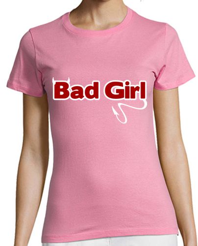 Camiseta Mujer Manga Corta Bad Girl laTostadora - latostadora.com - Modalova