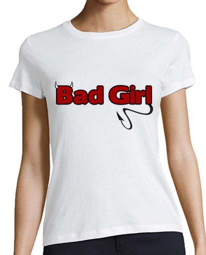 Camiseta mujer Bad Girl - latostadora.com - Modalova