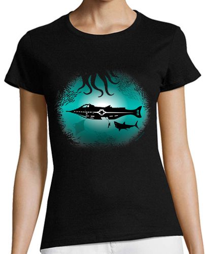 Camiseta mujer Nautilus - latostadora.com - Modalova