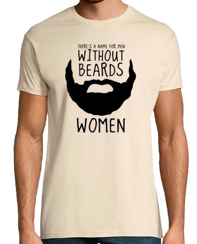 Camiseta Hombre Manga Corta Barbas inconformista laTostadora - latostadora.com - Modalova