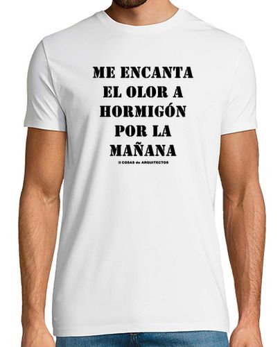 Camiseta Camiseta para arquitectos - Hormigón black - Cosas de Arquitectos - latostadora.com - Modalova