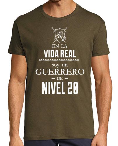 Camiseta Guerrero de Nivel 20 - latostadora.com - Modalova