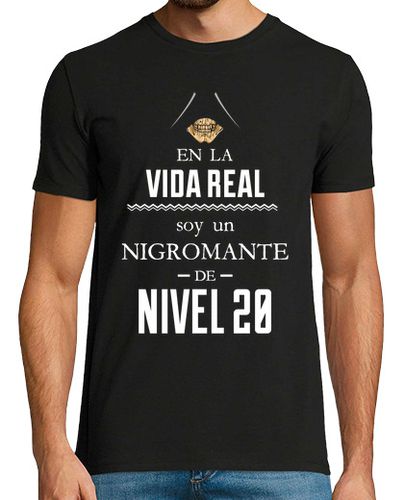 Camiseta Nigromante de Nivel 20 - latostadora.com - Modalova