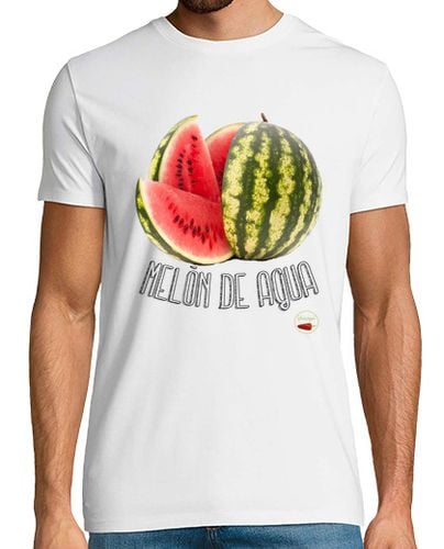 Camiseta Hombre Manga Corta MELON DE AGUA blanca laTostadora - latostadora.com - Modalova