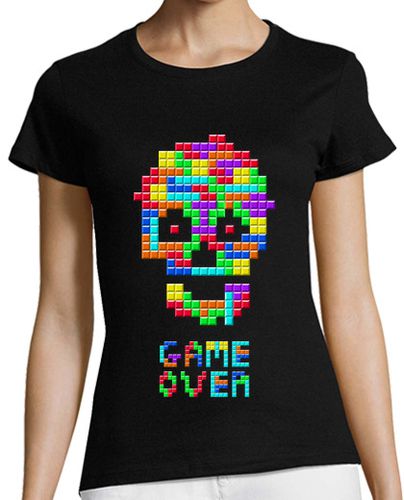 Camiseta mujer Tetris - latostadora.com - Modalova