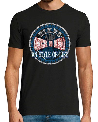 Camiseta Bikes and Rock'N Roll - latostadora.com - Modalova