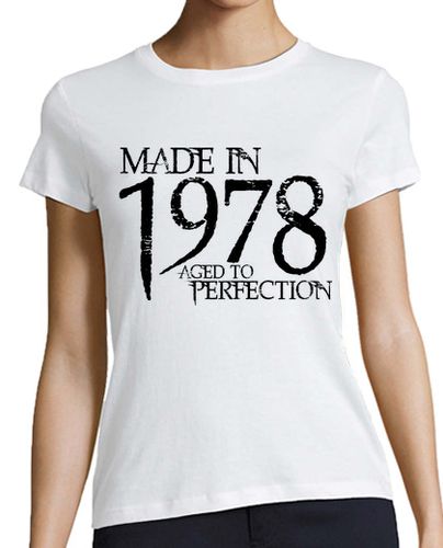 Camiseta mujer 1978 Northwood Negro - latostadora.com - Modalova