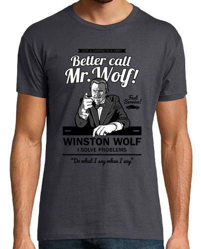 Camiseta Better call Mr. Wolf laTostadora - latostadora.com - Modalova