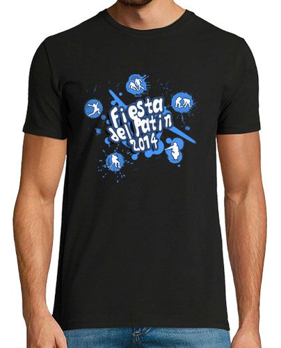 Camiseta Hombre Manga Corta Fiesta del Patín laTostadora - latostadora.com - Modalova