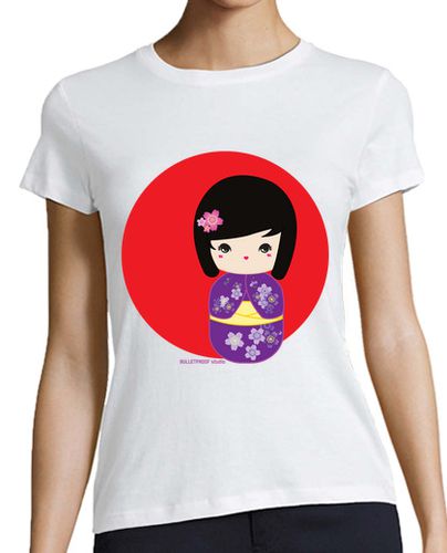 Camiseta mujer Kokeshi - latostadora.com - Modalova