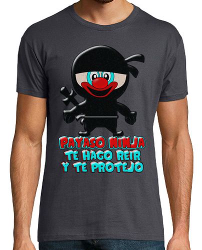 Camiseta Cooltee PAYASO NINJA . Solo disponible en latostadora - latostadora.com - Modalova