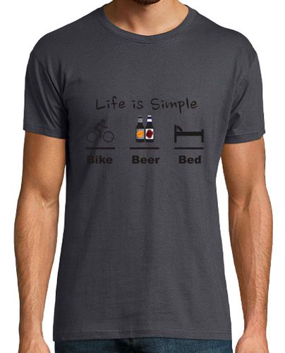 Camiseta Bike Beer Bed - latostadora.com - Modalova