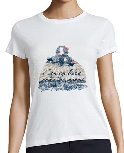 Camiseta mujer Menina de los libros - latostadora.com - Modalova