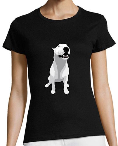 Camiseta mujer Bullterrier Chica - latostadora.com - Modalova