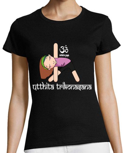 Camiseta mujer Utthita yoga chica - latostadora.com - Modalova
